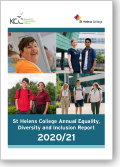 St Helens College Annual Equality Diversity and Inclusion Report 2020-2021 Thumbnail