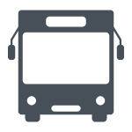 Icon showing a bus