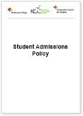 Student Admissions Policy Thumb