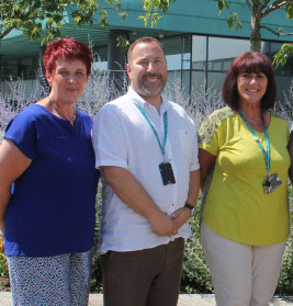 Picture of the safeguarding team