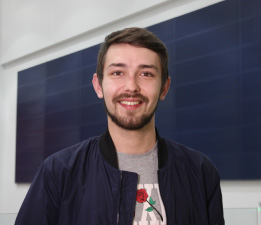 Picture of our student, James