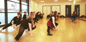 Students put through their paces in Latin dance class