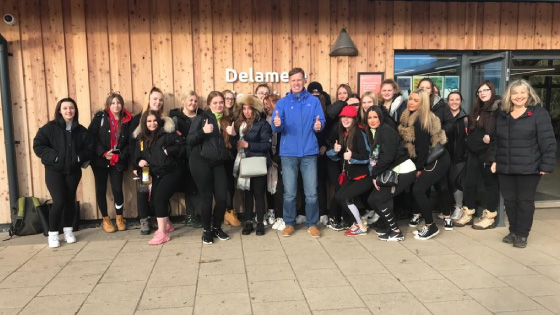 Picture of our students at Delamere Forest
