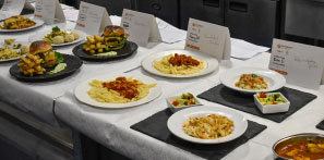 Final dishes for FutureChef competition.