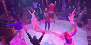 Picture of the performance of Midsummer Nights Dream