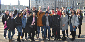Our students in Amsterdam