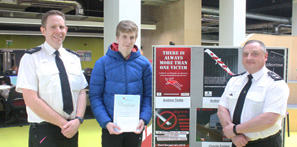 Graphic design student wins knife crime poster competition