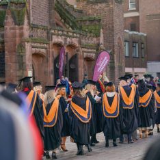 Graduation Ceremony for St Helens College graduates